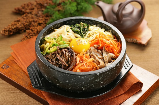 Description: Cơm trộn Bibimbap Hàn Quốc